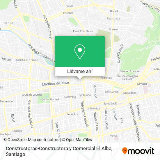 Mapa de Constructoras-Constructora y Comercial El Alba