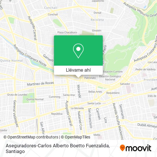 Mapa de Aseguradores-Carlos Alberto Boetto Fuenzalida