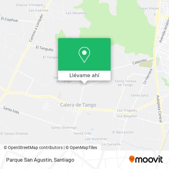Mapa de Parque San Agustin