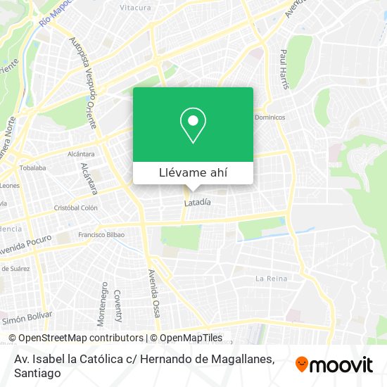 Mapa de Av. Isabel la Católica c/ Hernando de Magallanes