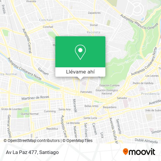 Mapa de Av La Paz 477