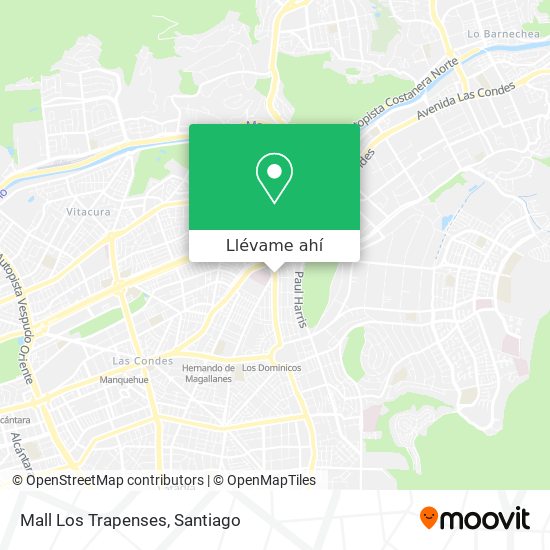 Mapa de Mall Los Trapenses