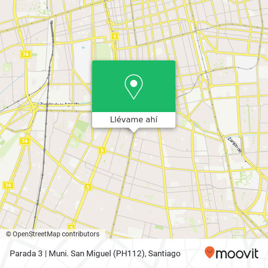 Mapa de Parada 3 | Muni. San Miguel (PH112)
