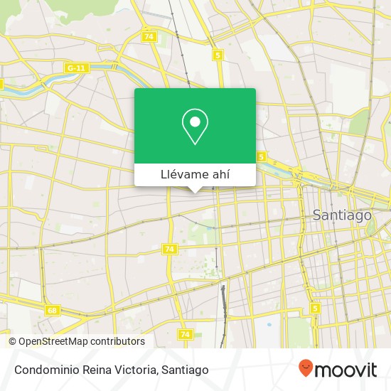 Mapa de Condominio Reina Victoria