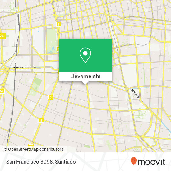 Mapa de San Francisco 3098