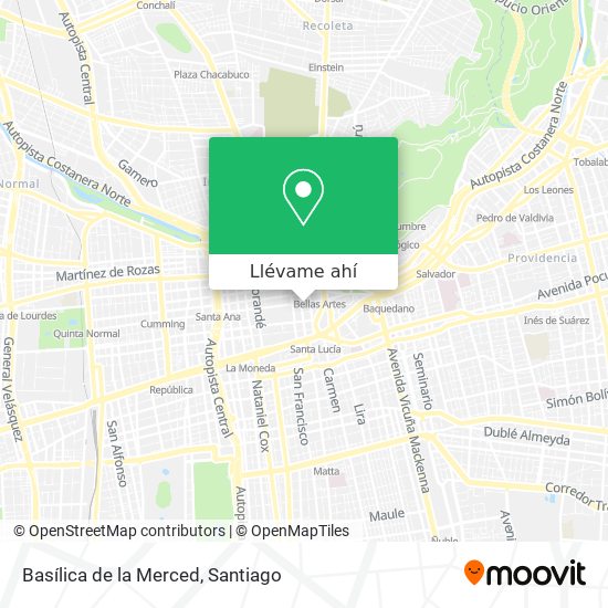 Mapa de Basílica de la Merced