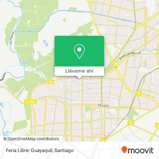 Mapa de Feria Libre: Guayaquil