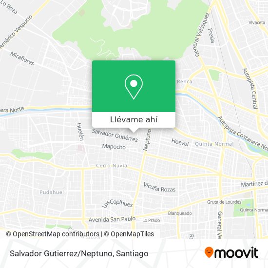 Mapa de Salvador Gutierrez/Neptuno