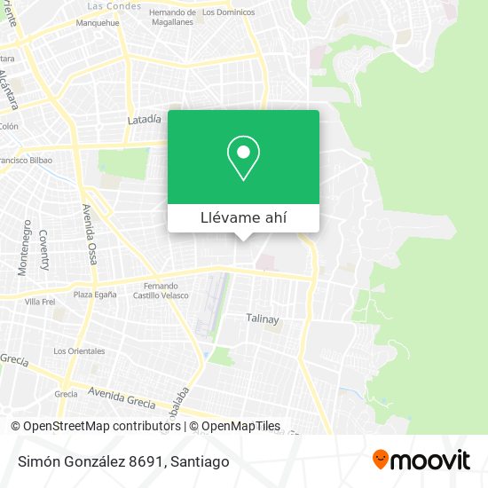 Mapa de Simón González 8691