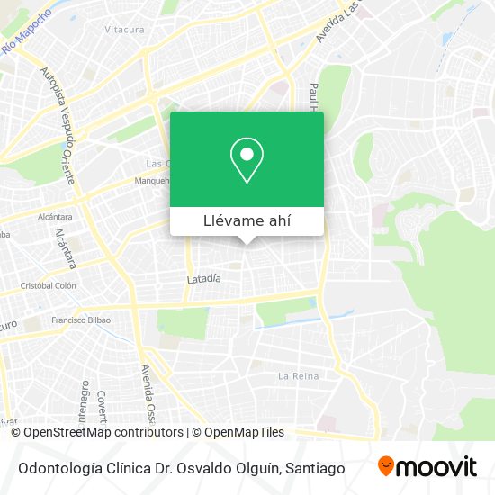 Mapa de Odontología Clínica Dr. Osvaldo Olguín