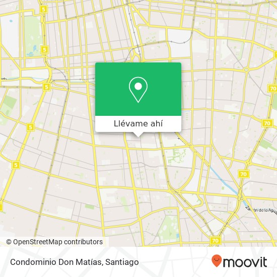 Mapa de Condominio Don Matías