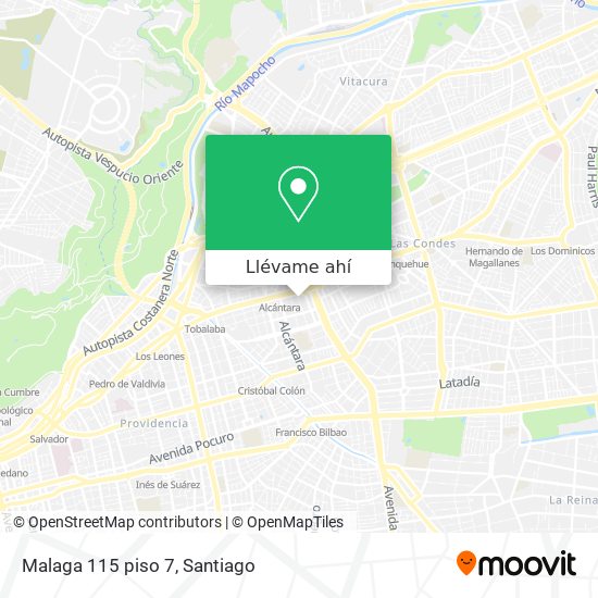 Mapa de Malaga 115 piso 7