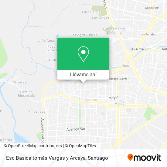 Mapa de Esc Basica tomás Vargas y Arcaya