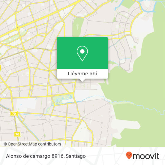Mapa de Alonso de camargo 8916