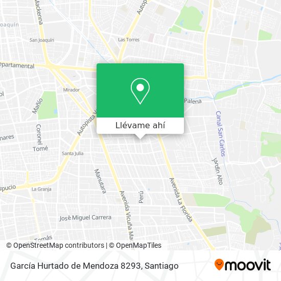 Mapa de García Hurtado de Mendoza 8293