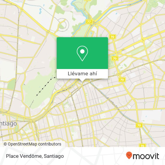 Mapa de Place Vendôme