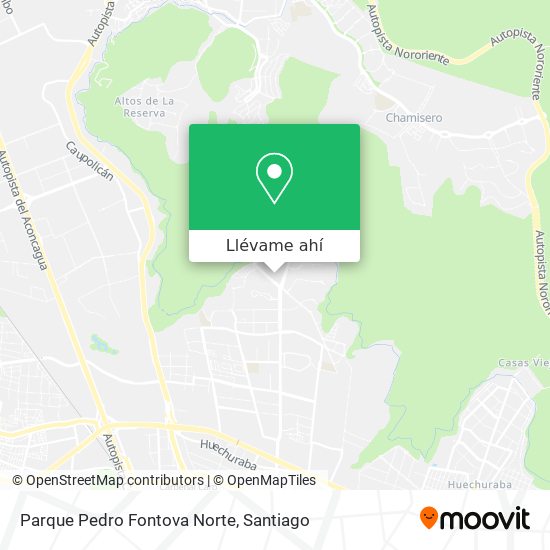 Mapa de Parque Pedro Fontova Norte