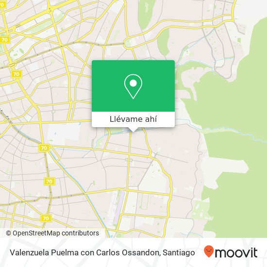 Mapa de Valenzuela Puelma con Carlos Ossandon