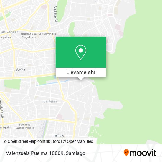 Mapa de Valenzuela Puelma 10009