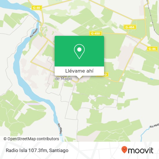 Mapa de Radio Isla 107.3fm