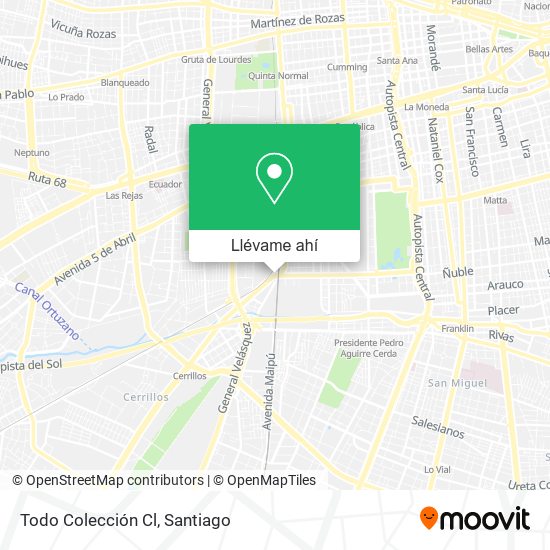 Mapa de Todo Colección Cl