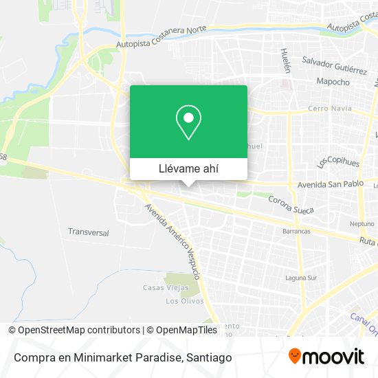 Mapa de Compra en Minimarket Paradise