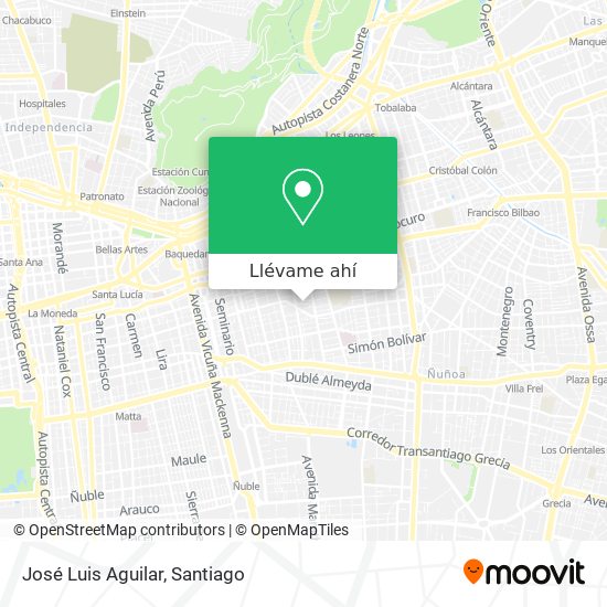 Mapa de José Luis Aguilar