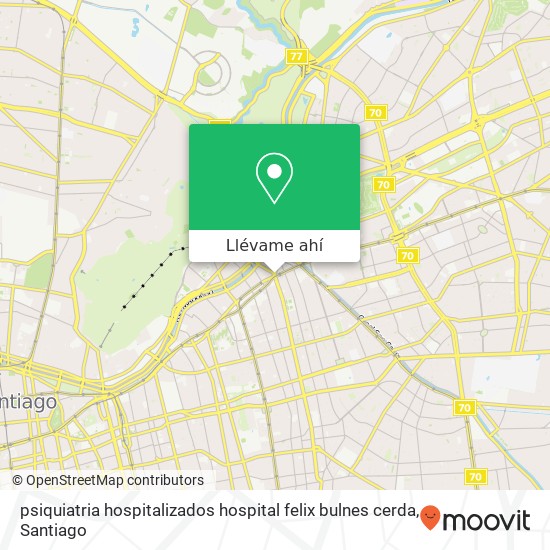 Mapa de psiquiatria hospitalizados hospital felix bulnes  cerda