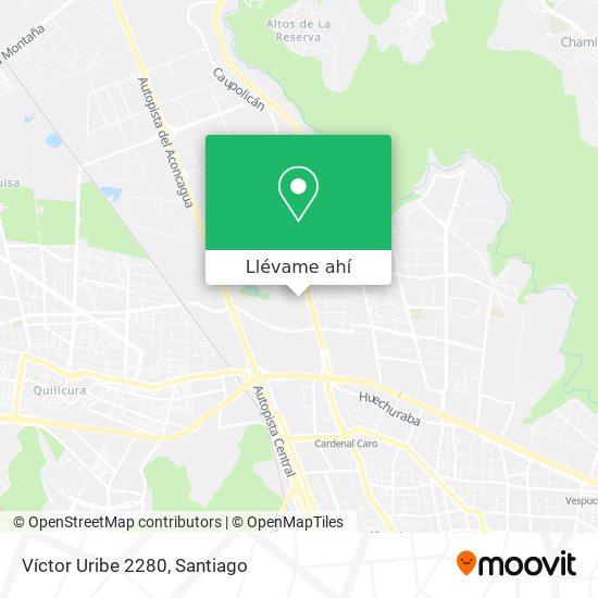 Mapa de Víctor Uribe 2280