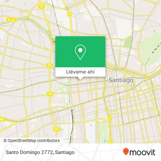 Mapa de Santo Domingo 2772