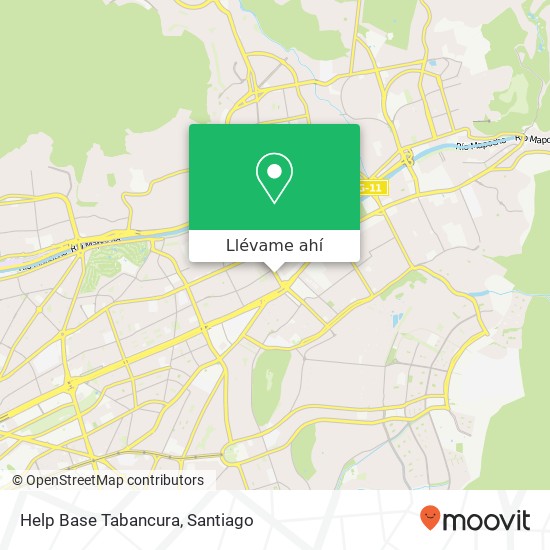Mapa de Help Base Tabancura