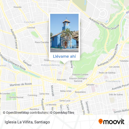 Mapa de Iglesia La Viñita