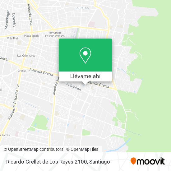 Mapa de Ricardo Grellet de Los Reyes 2100