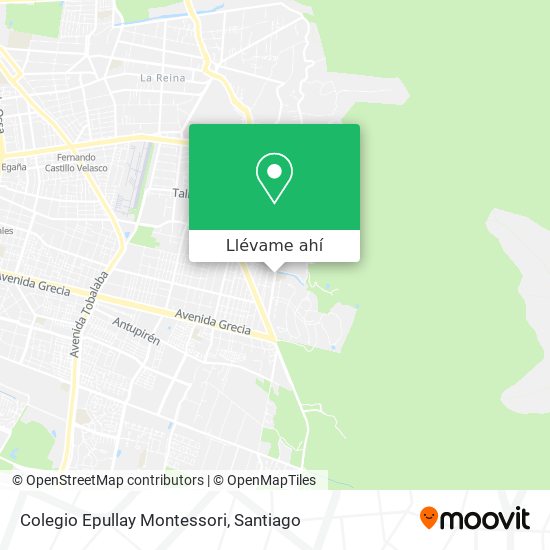 Mapa de Colegio Epullay Montessori