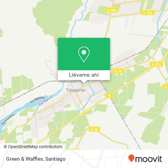 Mapa de Green & Waffles