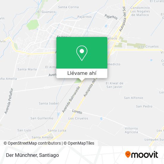 Mapa de Der Münchner