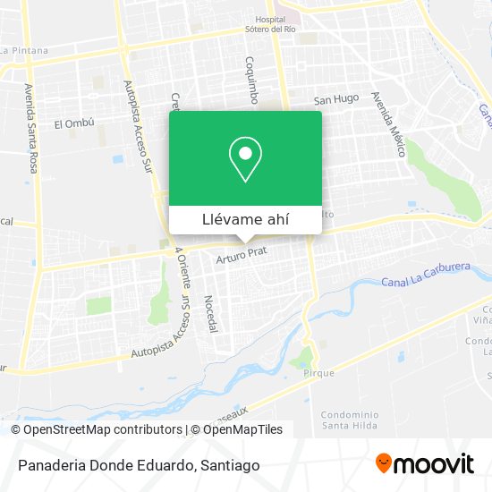 Mapa de Panaderia Donde Eduardo