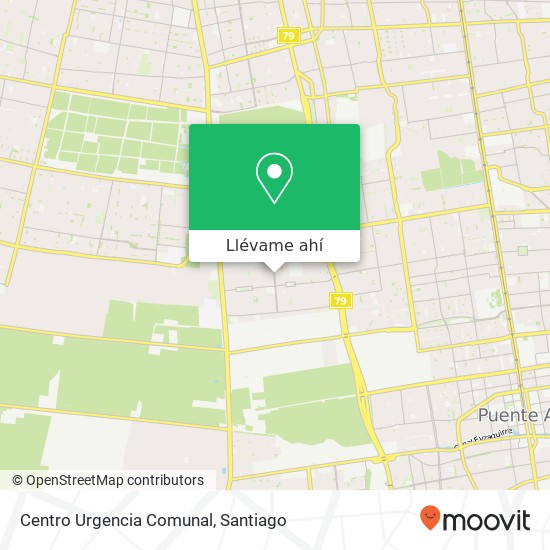 Mapa de Centro Urgencia Comunal