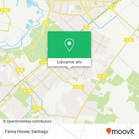 Mapa de Fanny House