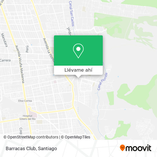 Mapa de Barracas Club