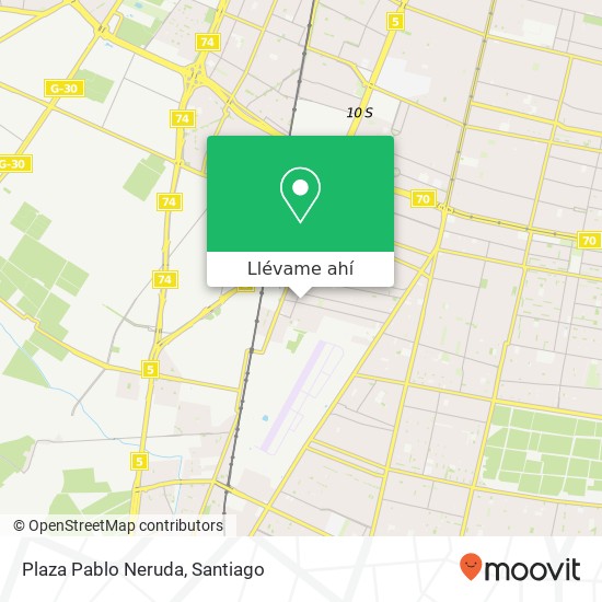 Mapa de Plaza Pablo Neruda