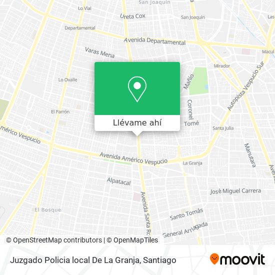 Mapa de Juzgado Policia local De La Granja