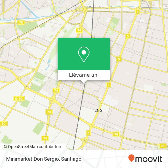 Mapa de Minimarket Don Sergio