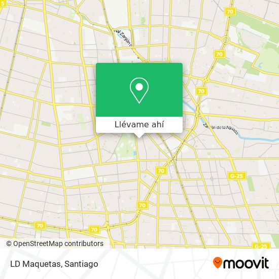 Mapa de LD Maquetas