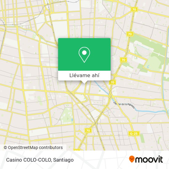 Mapa de Casino COLO-COLO