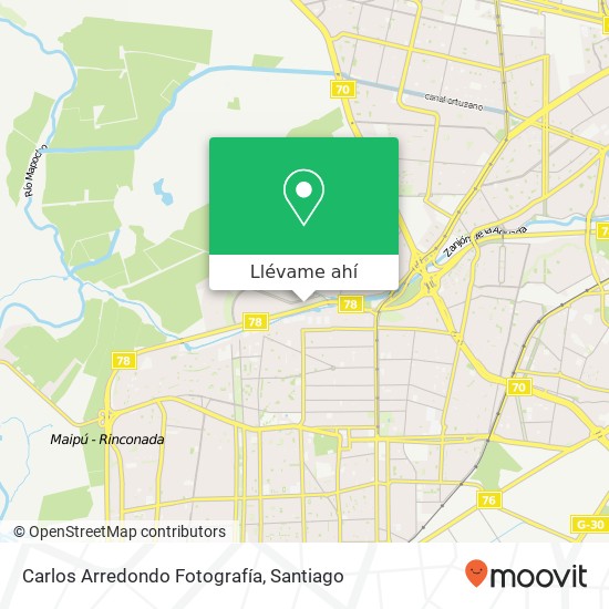 Mapa de Carlos Arredondo Fotografía