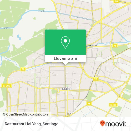 Mapa de Restaurant Hai Yang