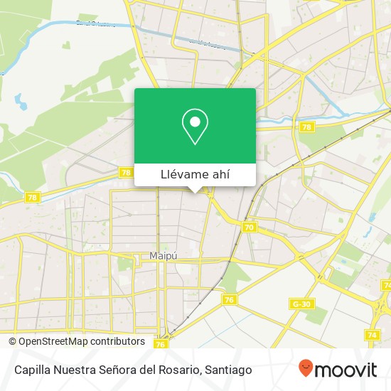 Mapa de Capilla Nuestra Señora del Rosario