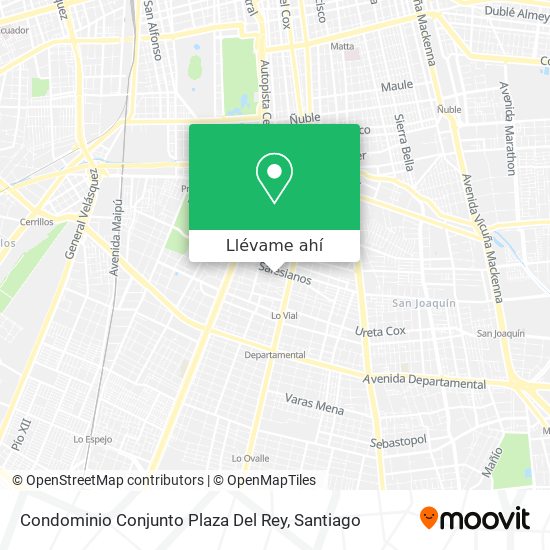 Mapa de Condominio Conjunto Plaza Del Rey
