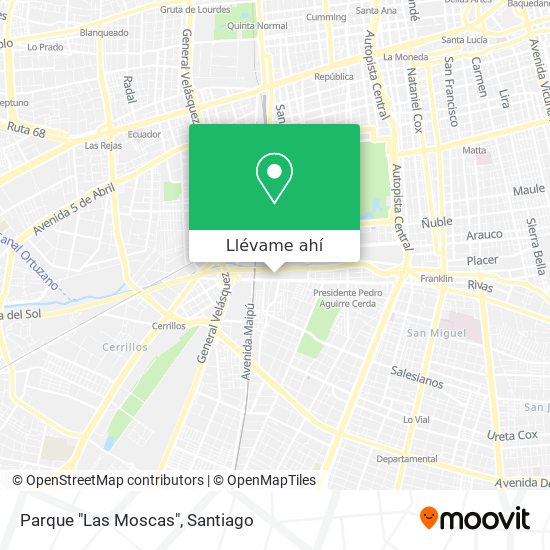 Mapa de Parque "Las Moscas"